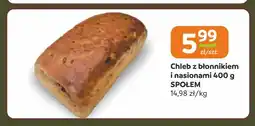 Społem Częstochowa Chleb z błonnikiem i nasionami Społem oferta