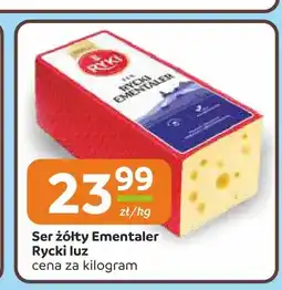 Społem Częstochowa Ser żółty Ementaler Rycki luz oferta