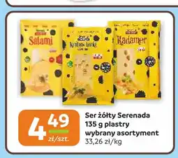 Społem Częstochowa Ser żółty Serenada plastry oferta