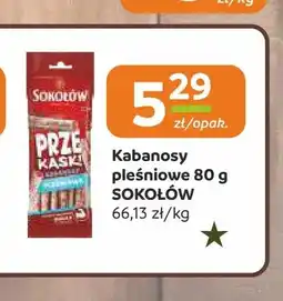 Społem Częstochowa Kabanosy pleśniowe Sokołów oferta