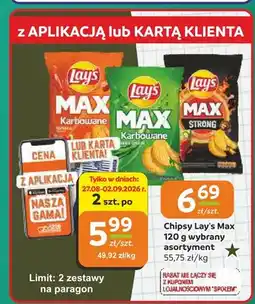 Społem Częstochowa Chipsy Lay's Max oferta