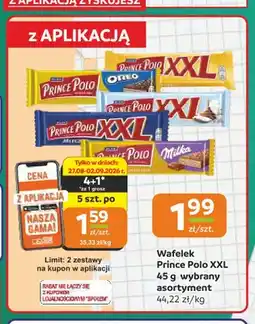 Społem Częstochowa Wafelek Prince Polo XXL Klasyczny oferta