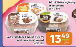 Społem Częstochowa Lody familijne Familia oferta