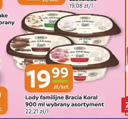 Społem Częstochowa Lody familijne Bracia Koral oferta