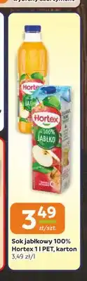 Społem Częstochowa Sok jabłkowy Hortex 100% oferta