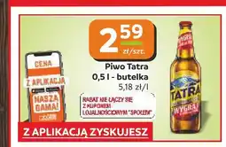 Społem Częstochowa Piwo Tatra oferta