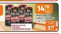 Społem Częstochowa Piwo Specjal 4-pak oferta