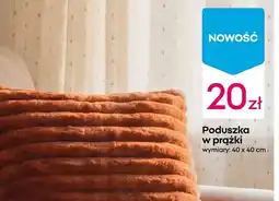 Pepco Poduszka w prążki 40x40 cm oferta