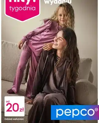 Odzież welurowa Pepco