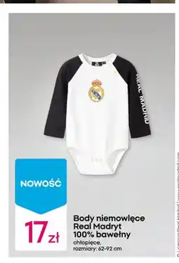 Pepco Body niemowlęce Real Madryt 100% bawełny oferta