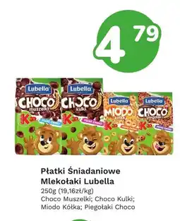 Limonka Płatki śniadaniowe Lubella Mlekołaki Piegotaki Choco oferta