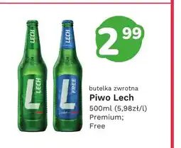 Limonka Piwo bezalkoholowe Lech oferta
