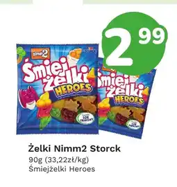 Limonka Żelki Nimm2 Śmiejżelki Heroes oferta