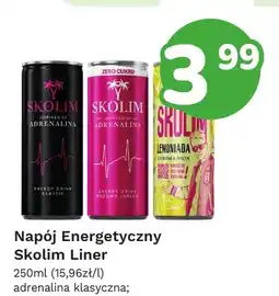 Limonka Napój energetyczny Skolim Liner Adrenalina Różowe Jabłko Zero Cukru oferta