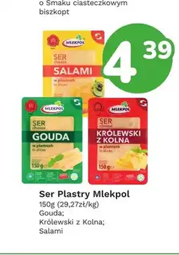 Limonka Ser żółty w plastrach Salami Mlekpol oferta