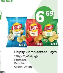 Limonka Chipsy ziemniaczane Lay's Green Onion oferta