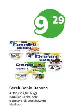Limonka Serek homogenizowany Danio o smaku ciasteczkowym biszkopt oferta