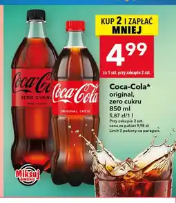 Lewiatan Napój gazowany Coca-Cola original oferta