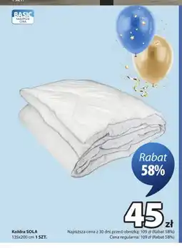 JYSK Kołdra Jysk Sola 135x200 cm oferta