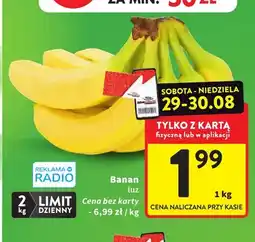 Intermarche Banany luz oferta