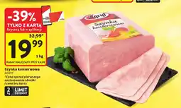 Intermarche Szynka konserwowa Agryf oferta