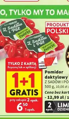 Intermarche Pomidory daktylowe Z Sadów i Pól oferta