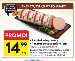 Intermarche Pasztet wieprzowy Prosto z Wędliniarni oferta