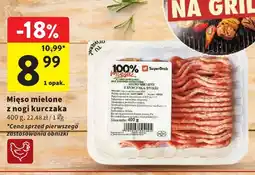 Intermarche Mięso mielone z nogi kurczaka SuperDrob oferta