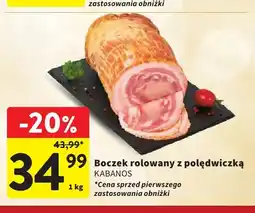 Intermarche Boczek rolowany z polędwiczką Kabanos oferta