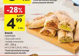 Intermarche Snack kurczak curry Oskroba oferta