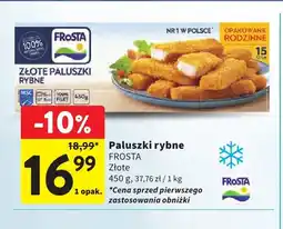 Intermarche Paluszki rybne Frosta Złote oferta