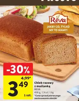 Intermarche Chleb razowy z maślanką Reva oferta