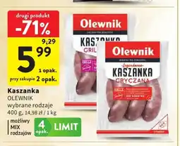 Intermarche Kaszanka gryczana Olewnik oferta