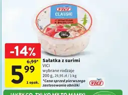 Intermarche Sałatka z surimi Vici oferta