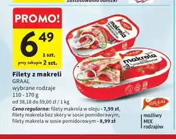 Intermarche Filety z makreli w oleju Graal oferta