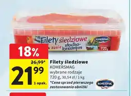 Intermarche Filety śledziowe Komersmag oferta