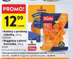 Intermarche Kotlety z prażoną cebulką Cedrob oferta
