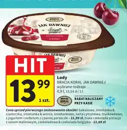 Intermarche Lody bakaliowe Bracia Koral Jak Dawniej oferta