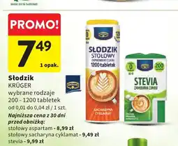Intermarche Słodzik stołowy sacharyna cyklamat Krüger oferta