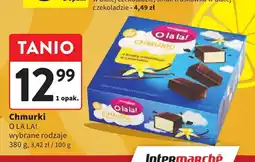 Intermarche Pianki Chmurki o smaku waniliowym w czekoladzie O La La! oferta