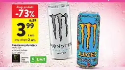 Intermarche Napój energetyzujący Monster Energy Ultra oferta