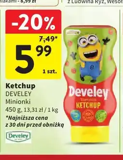Intermarche Ketchup Minionki Develey oferta