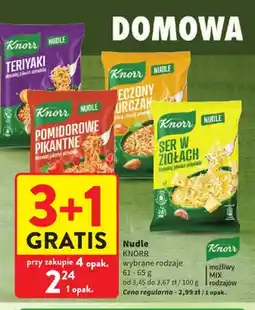 Intermarche Nudle Knorr Pomidorowe pikantne oferta