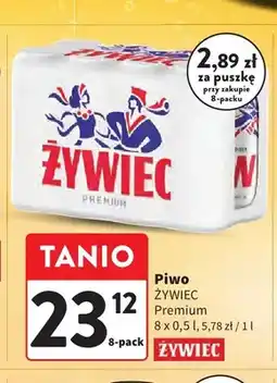 Intermarche Piwo Żywiec Premium 8-pak oferta