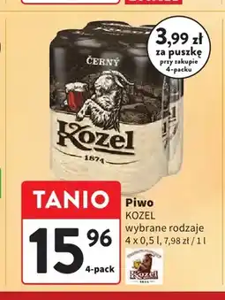 Intermarche Piwo Kozel 4-pak oferta