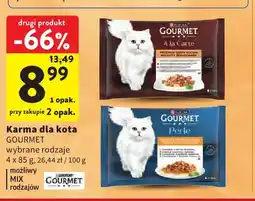 Intermarche Karma dla kota Gourmet A la Carte 4-pak oferta