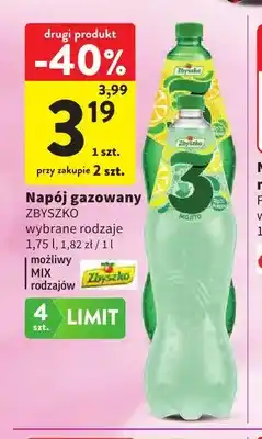 Intermarche Napój gazowany Zbyszko 3 Cytryny oferta