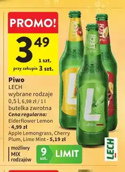 Intermarche Piwo Lech Elderflower Lemon oferta