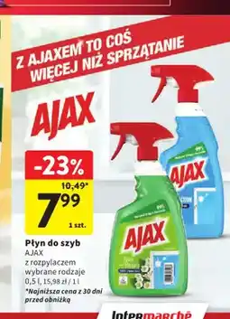 Intermarche Płyn do szyb z rozpylaczem Ajax Fête des Fleurs oferta