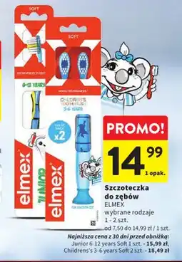 Intermarche Szczoteczka do zębów Elmex Junior 6-12 lat Soft oferta
